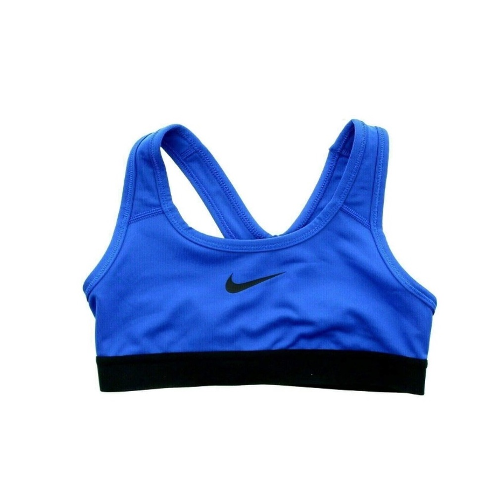 Nike Girls DRi-FIT Racerback Logo Sports Bra
